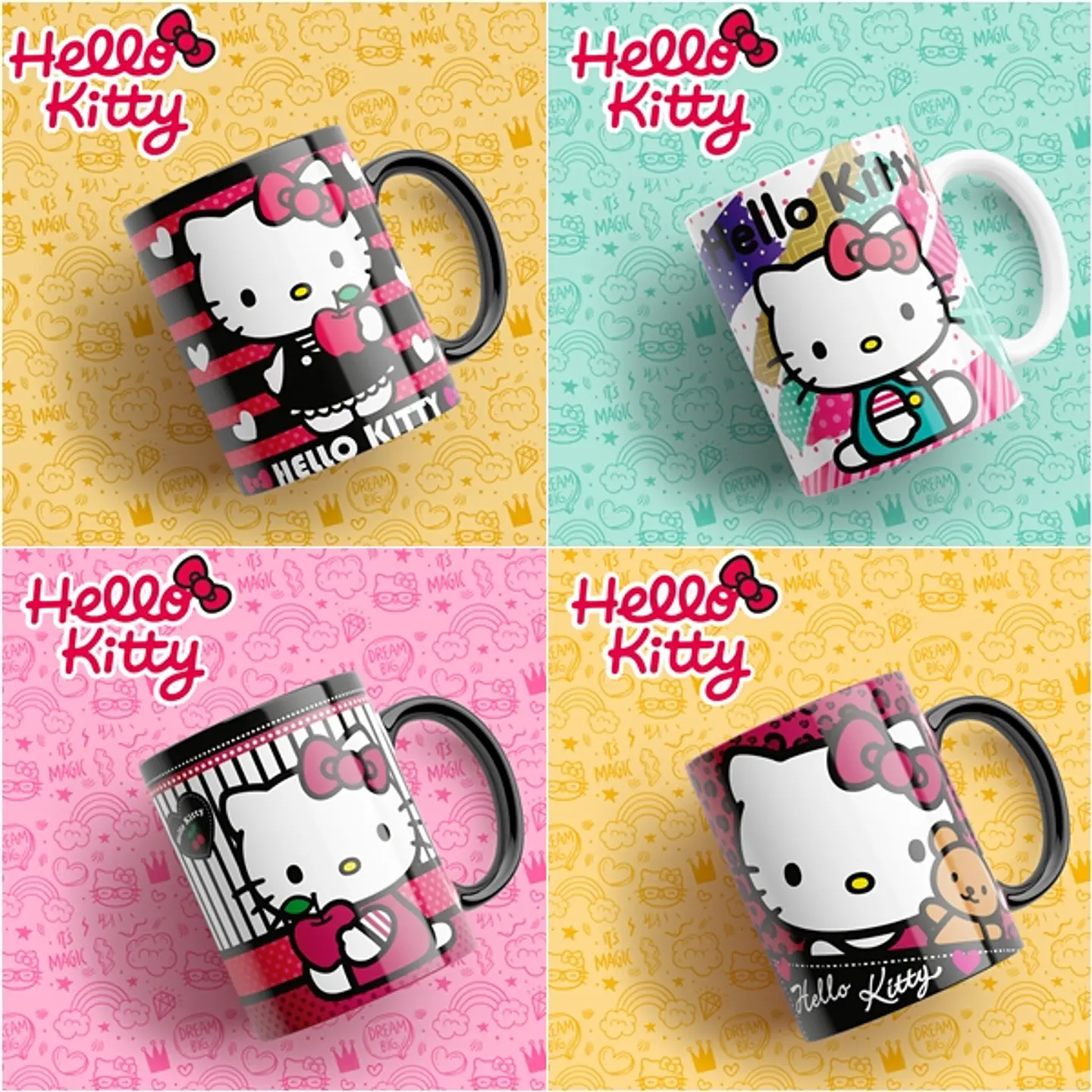 Pack Hello Kitty - Sublimação 1