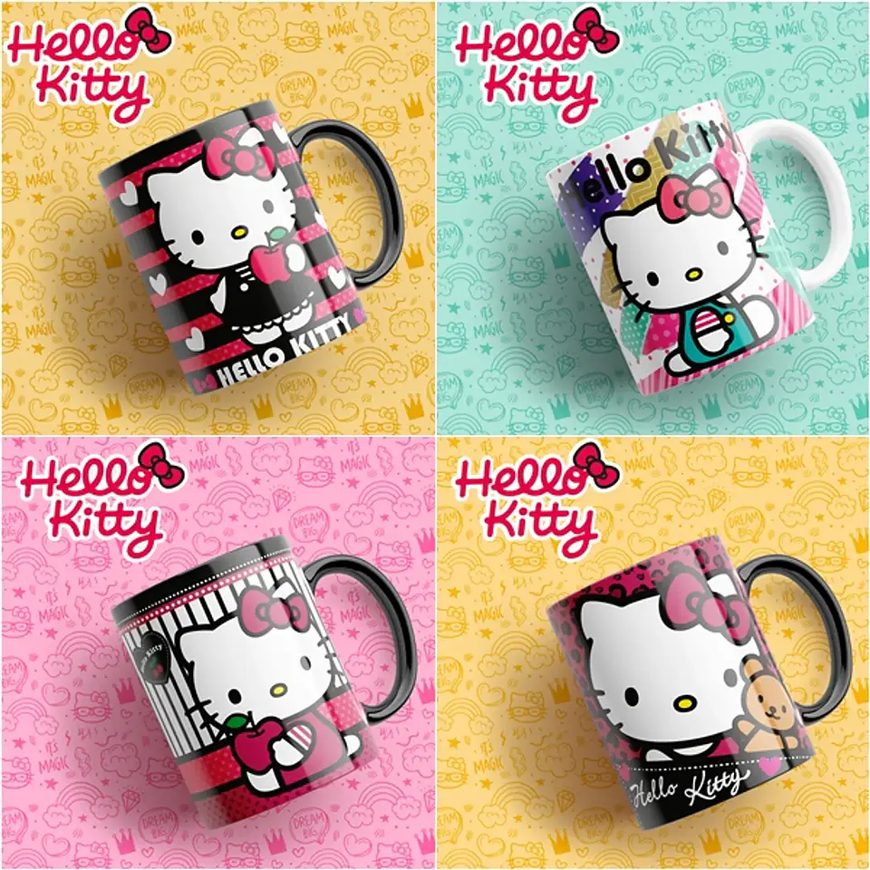 Pack Hello Kitty - Sublimação 1