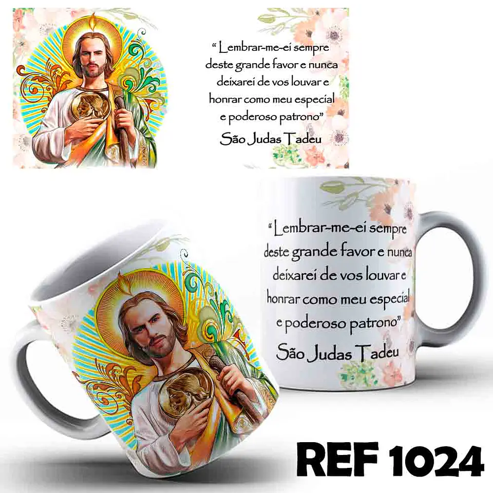 Pack Santos Católicos (35 Artes) - Sublimação 10