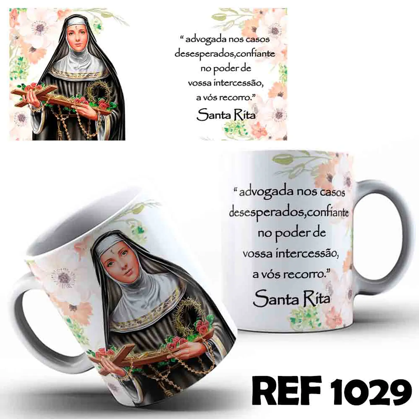 Pack Santos Católicos (35 Artes) - Sublimação 15