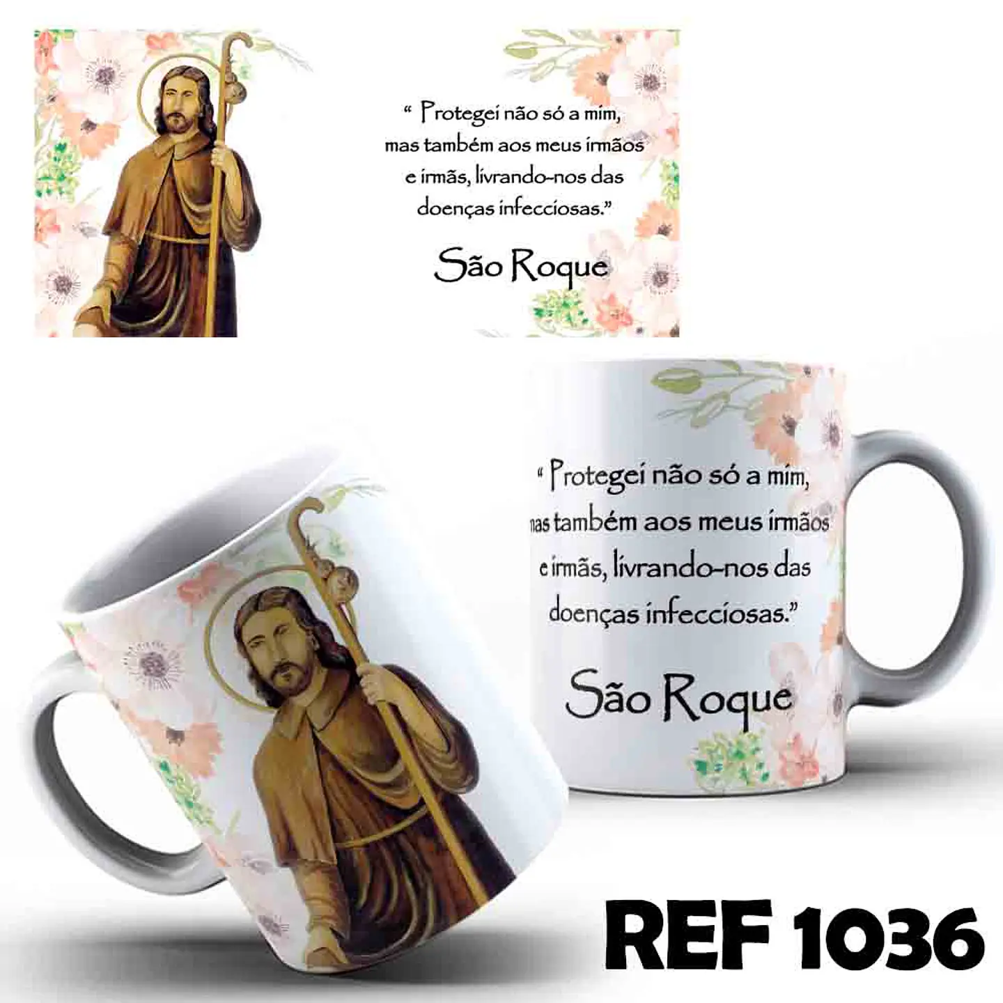 Pack Santos Católicos (35 Artes) - Sublimação 22