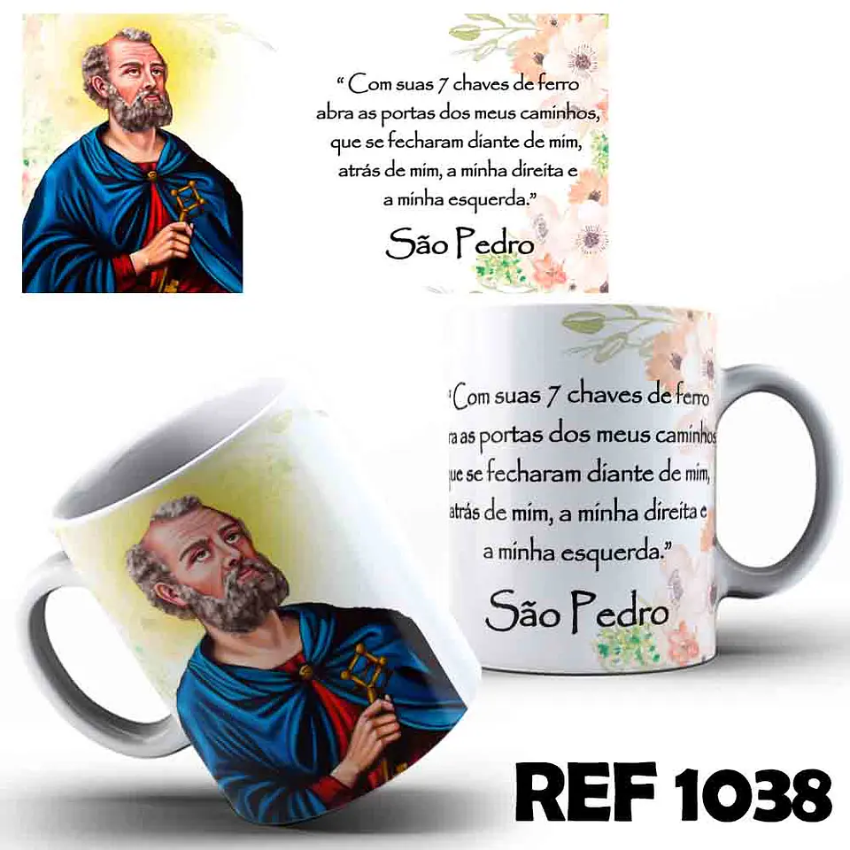 Pack Santos Católicos (35 Artes) - Sublimação 24