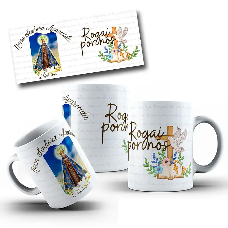 Pack Santos Católicos (35 Artes) - Sublimação 1