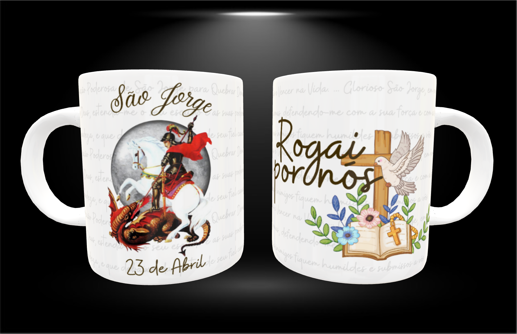 Pack Santinhos - Sublimação 7
