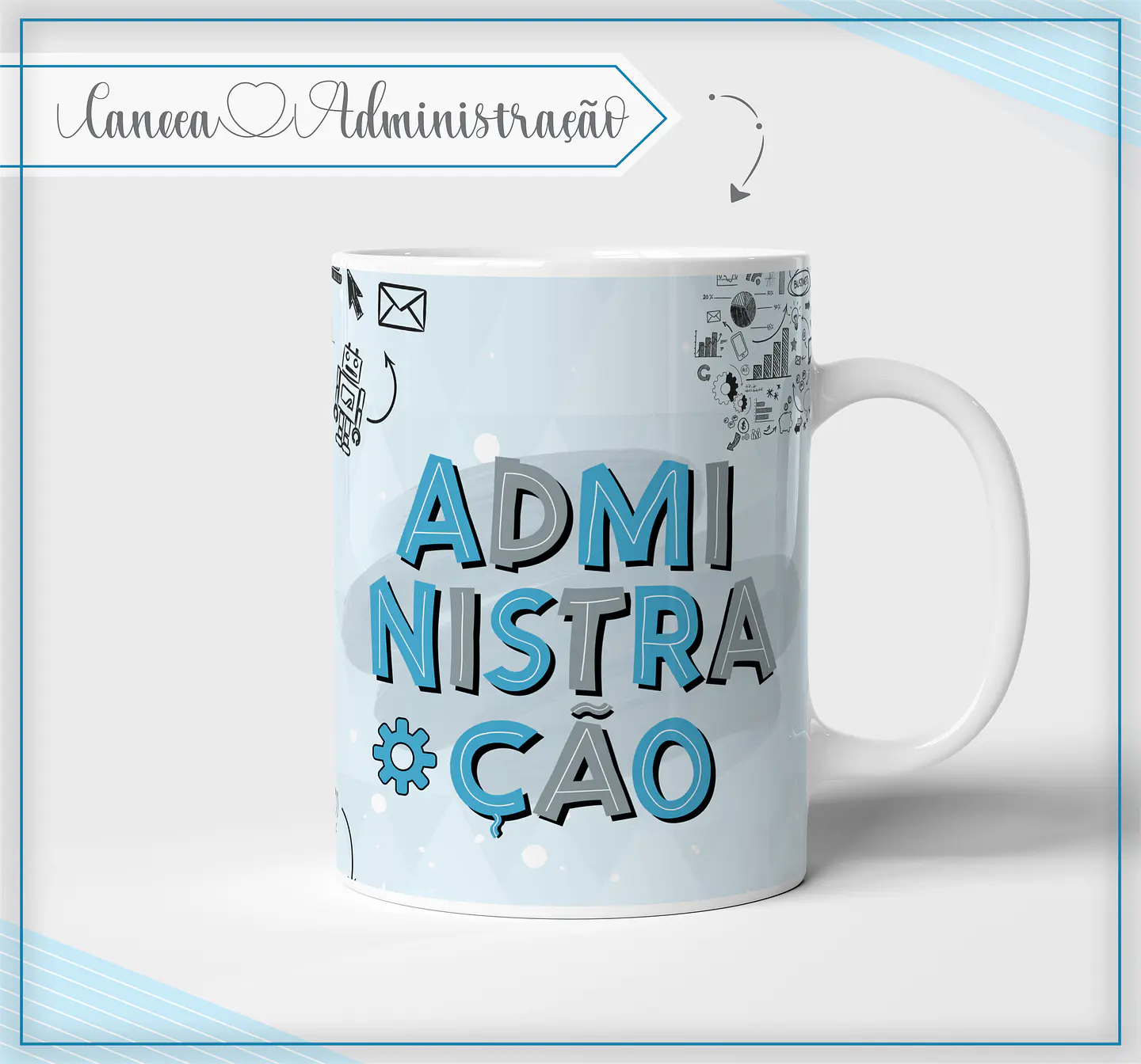 Caneca Administração - Sublimação 1