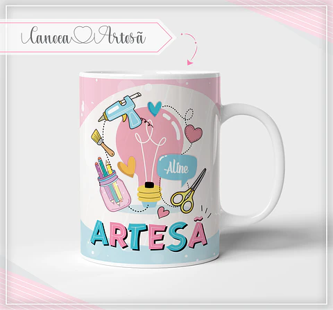 Caneca Artesã - Sublimação