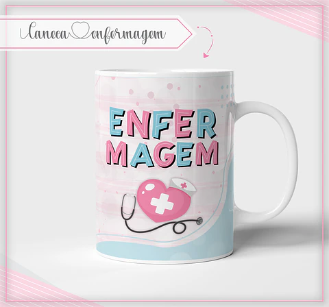 Caneca Enfermagem - Sublimação