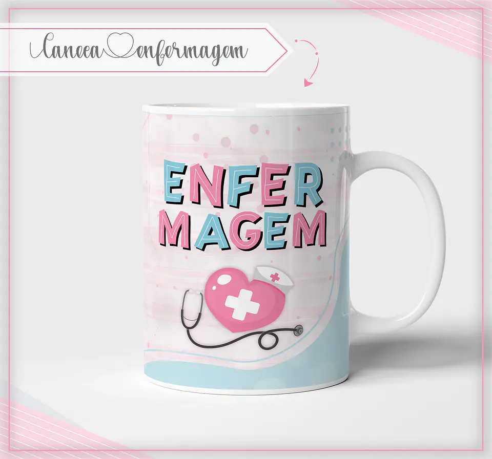 Caneca Enfermagem - Sublimação 1