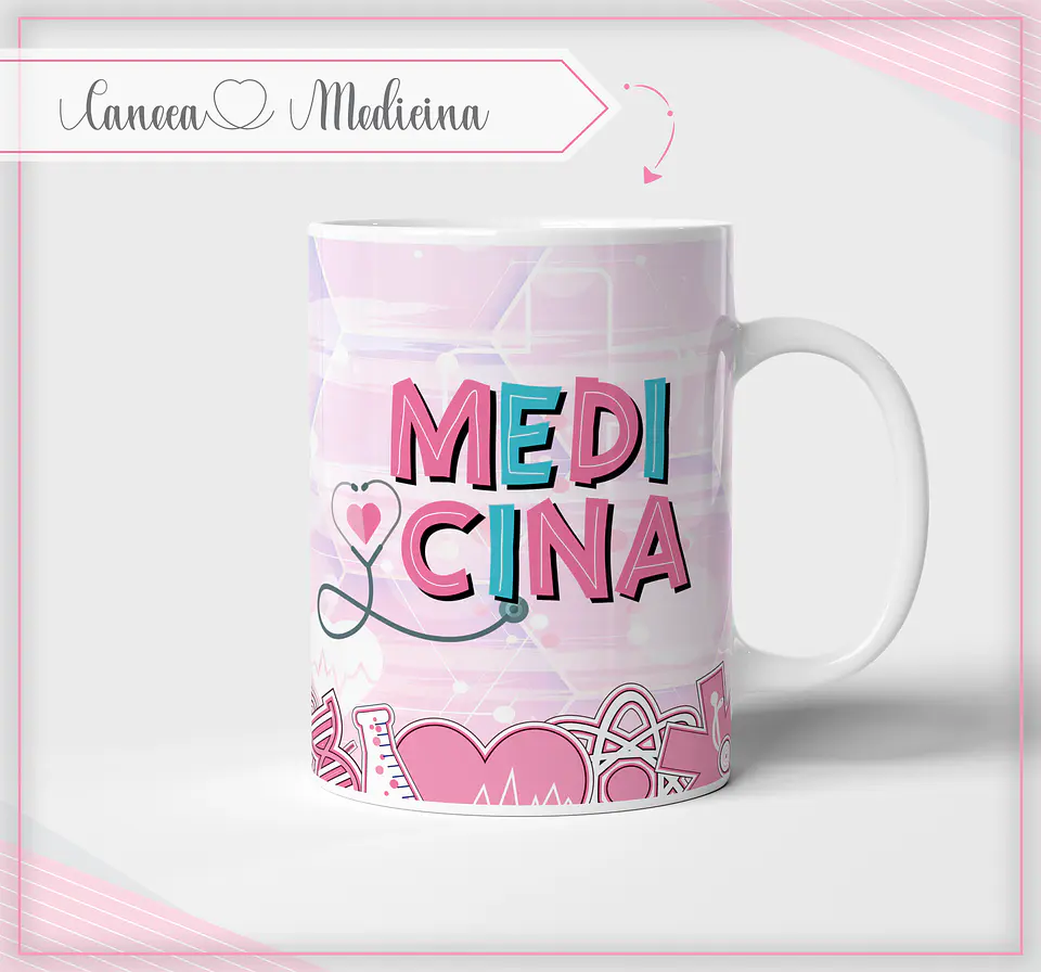 Caneca Medicina - Sublimação 1