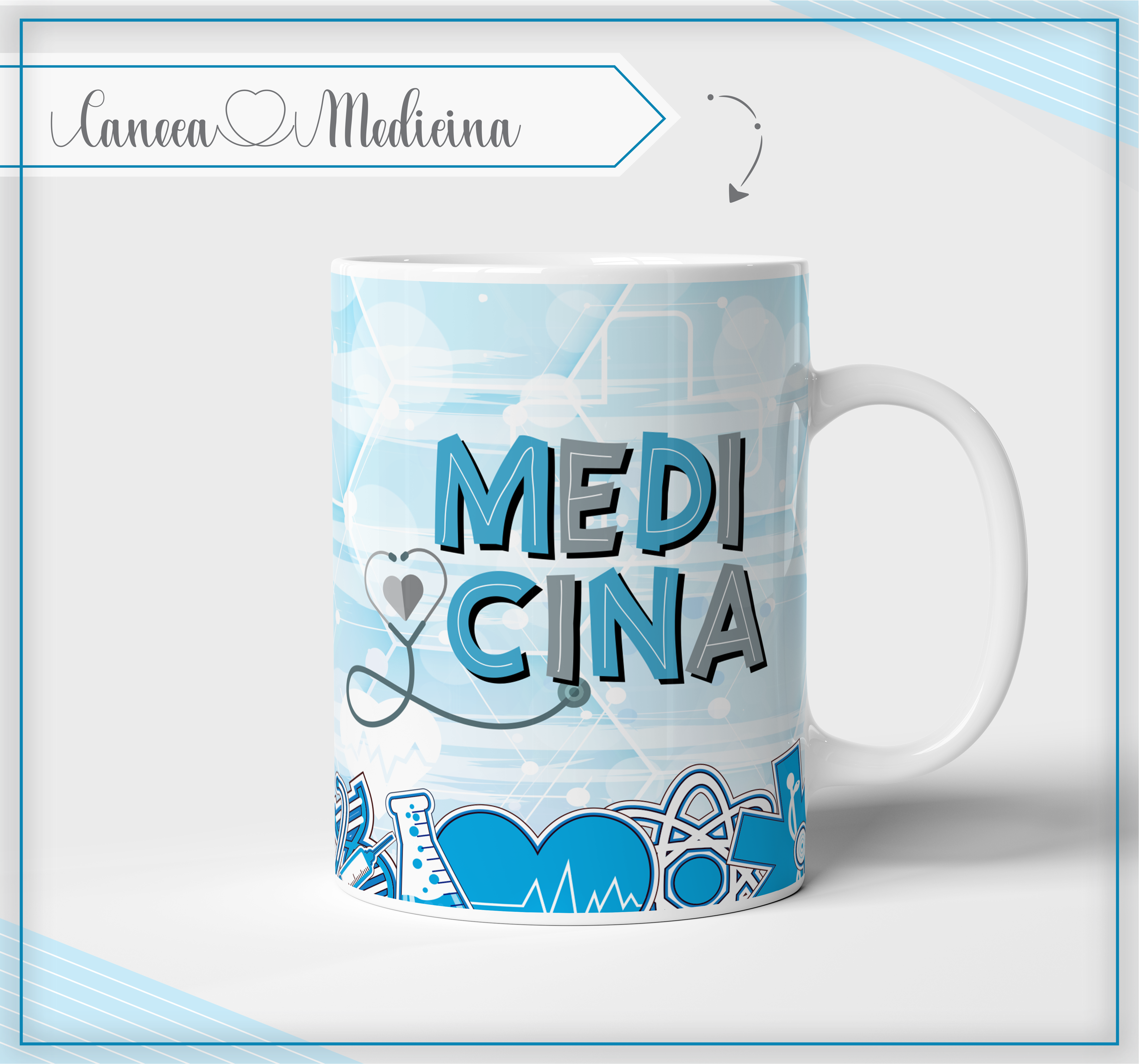 Caneca Medicina - Sublimação 1