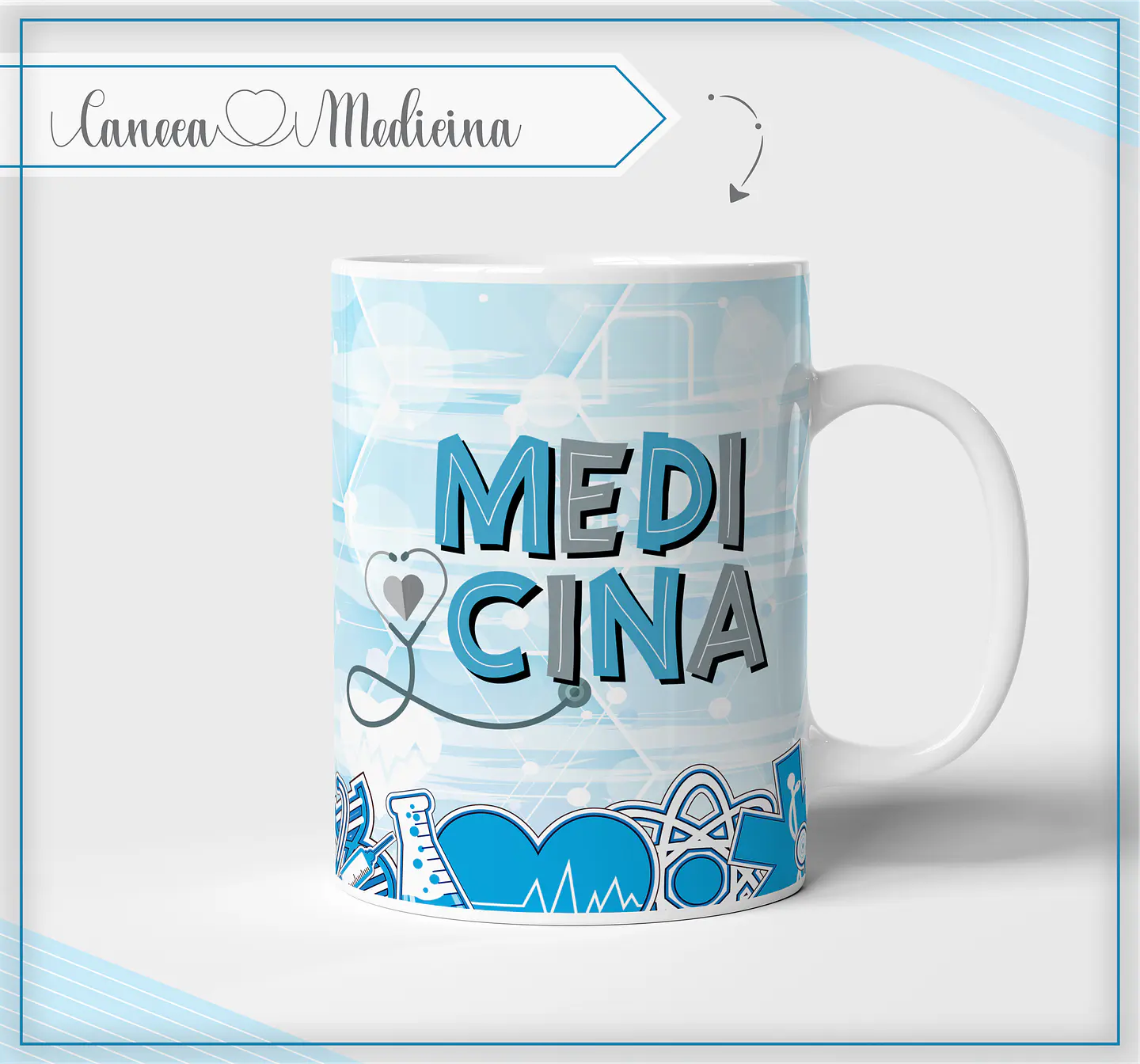 Caneca Medicina - Sublimação 1