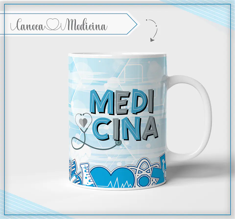 Caneca Medicina - Sublimação 1