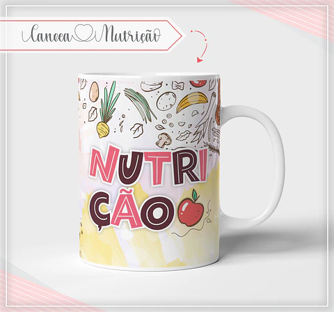 Caneca Nutrição - Sublimação