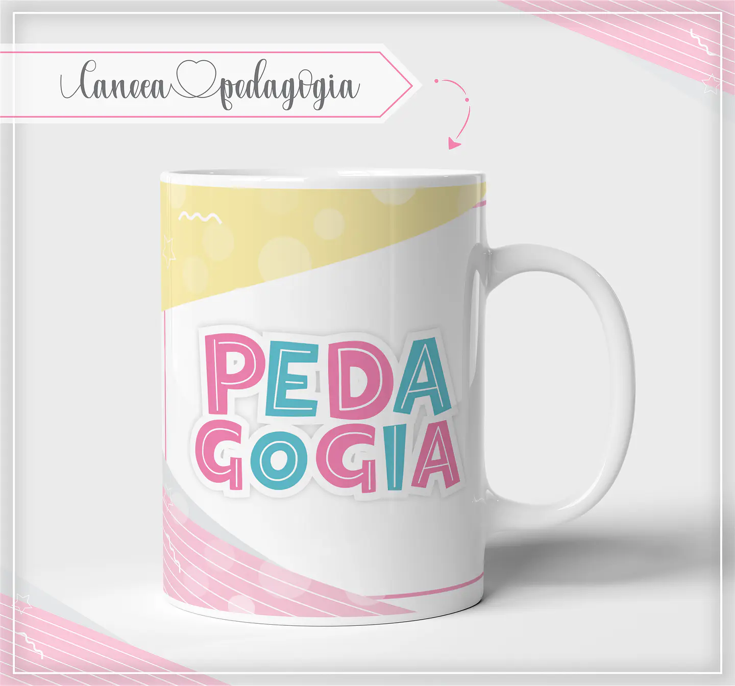 Caneca Pedagogia - Sublimação 1
