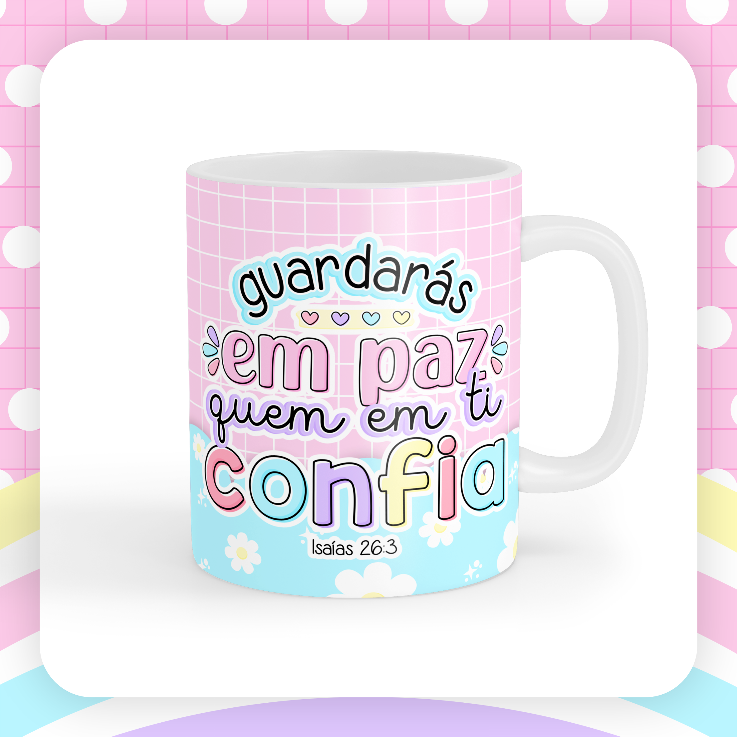 Canecas Versículos Fofinhos - Sublimação 12