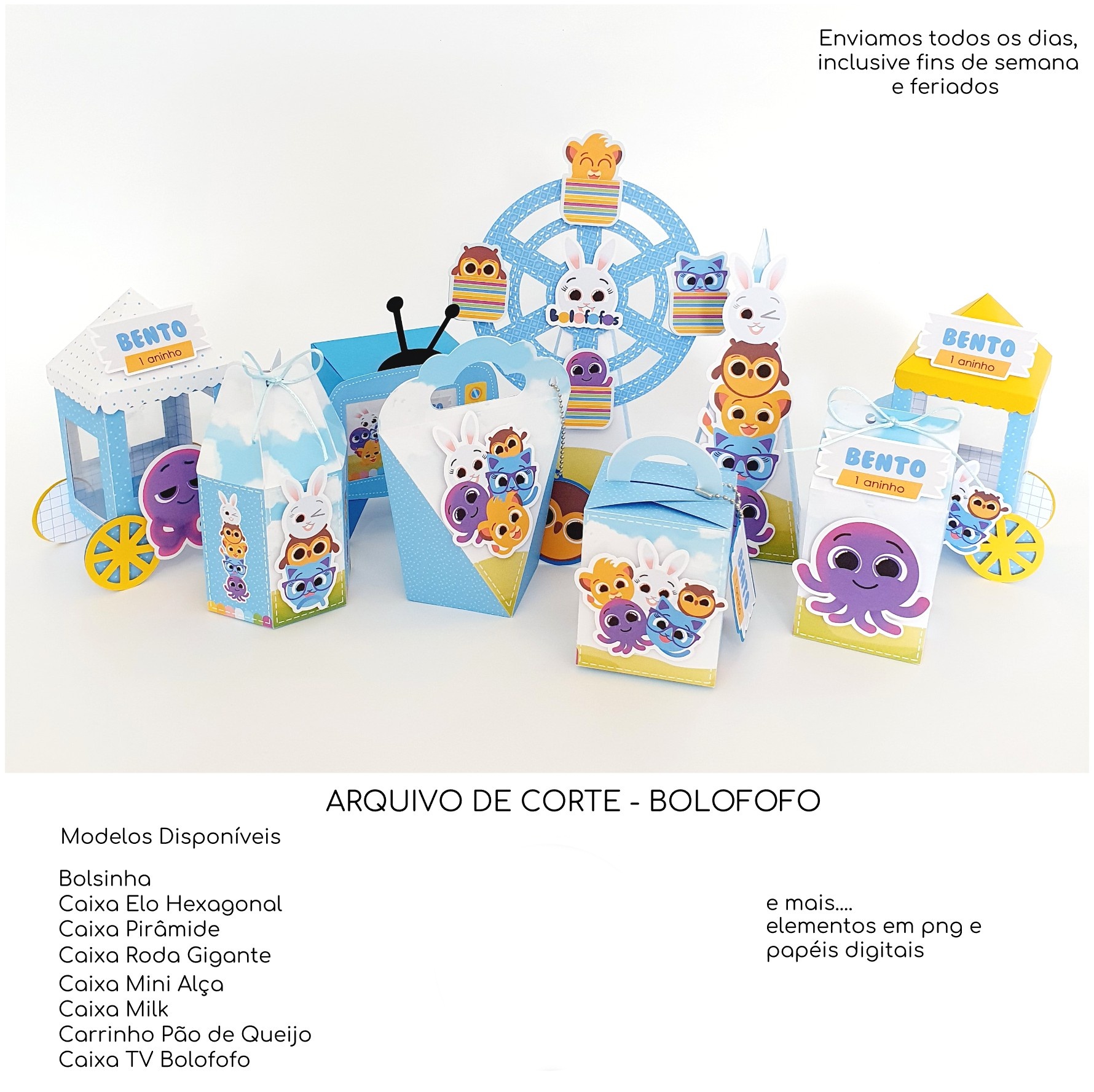 Bolofofos - Arquivo de Corte / Festa 1