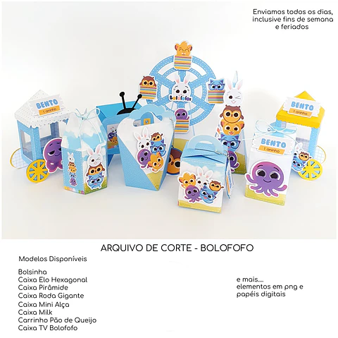 Bolofofos - Arquivo de Corte / Festa