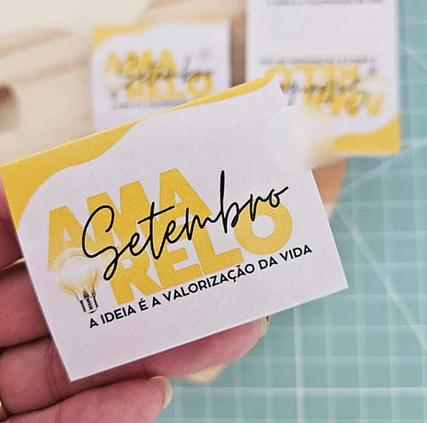 Caixinha Chiclete - Setembro Amarelo