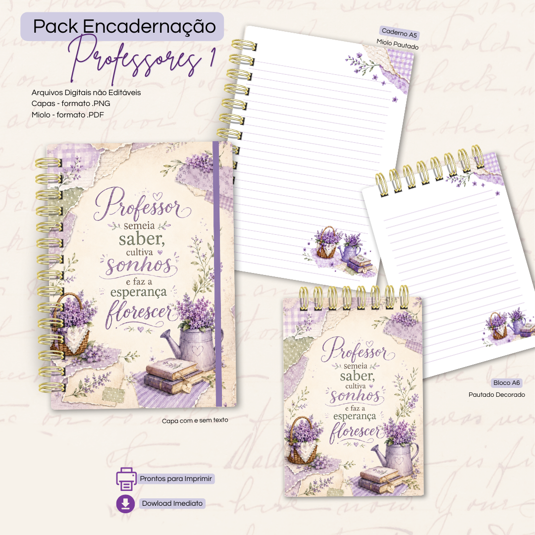 Pack Encadernação - Dia dos Professores 3