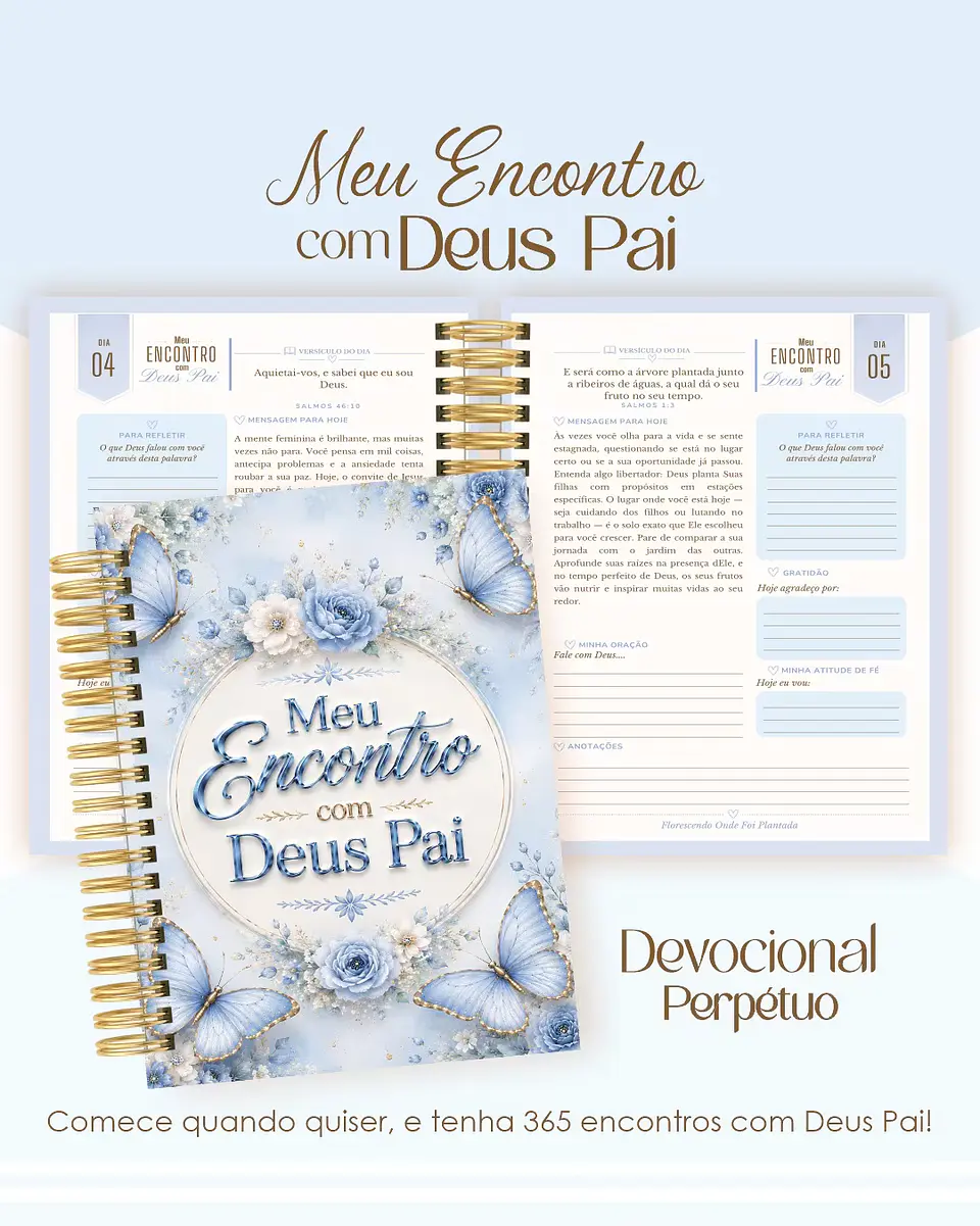 Combo com 18 Devocionais - Meu Encontro com Deus Pai 3