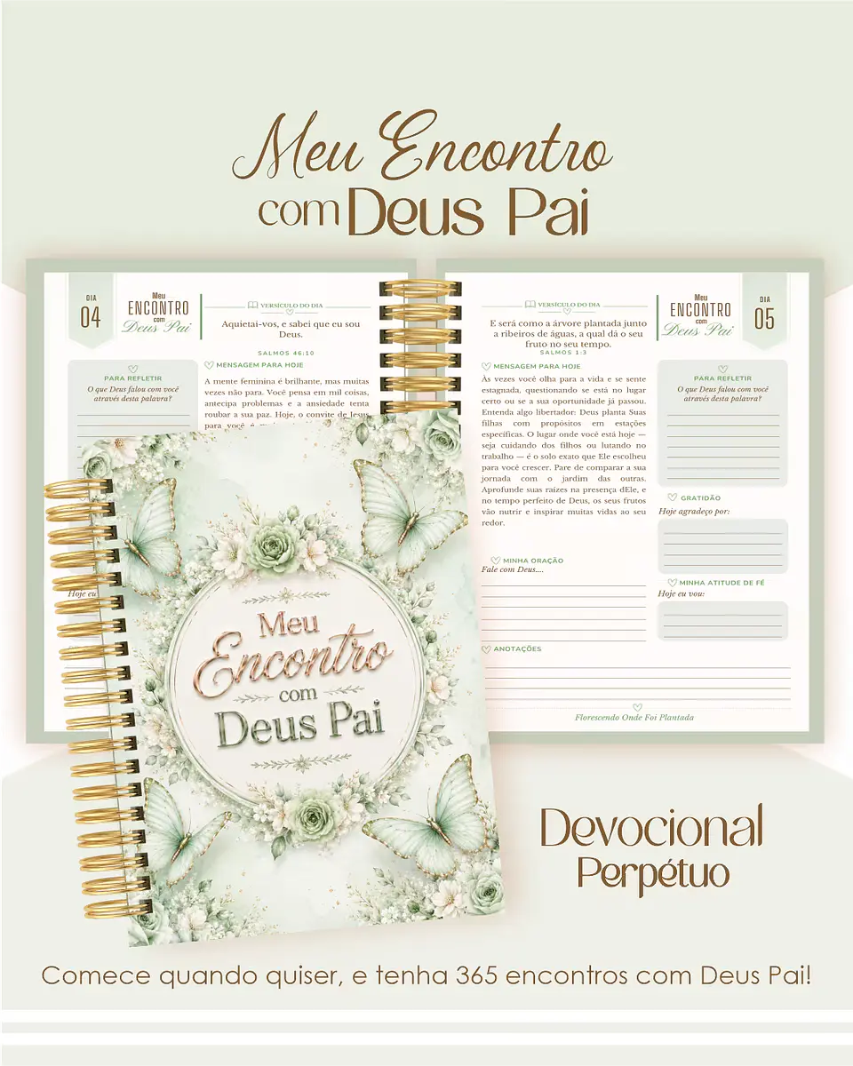 Combo com 18 Devocionais - Meu Encontro com Deus Pai 4