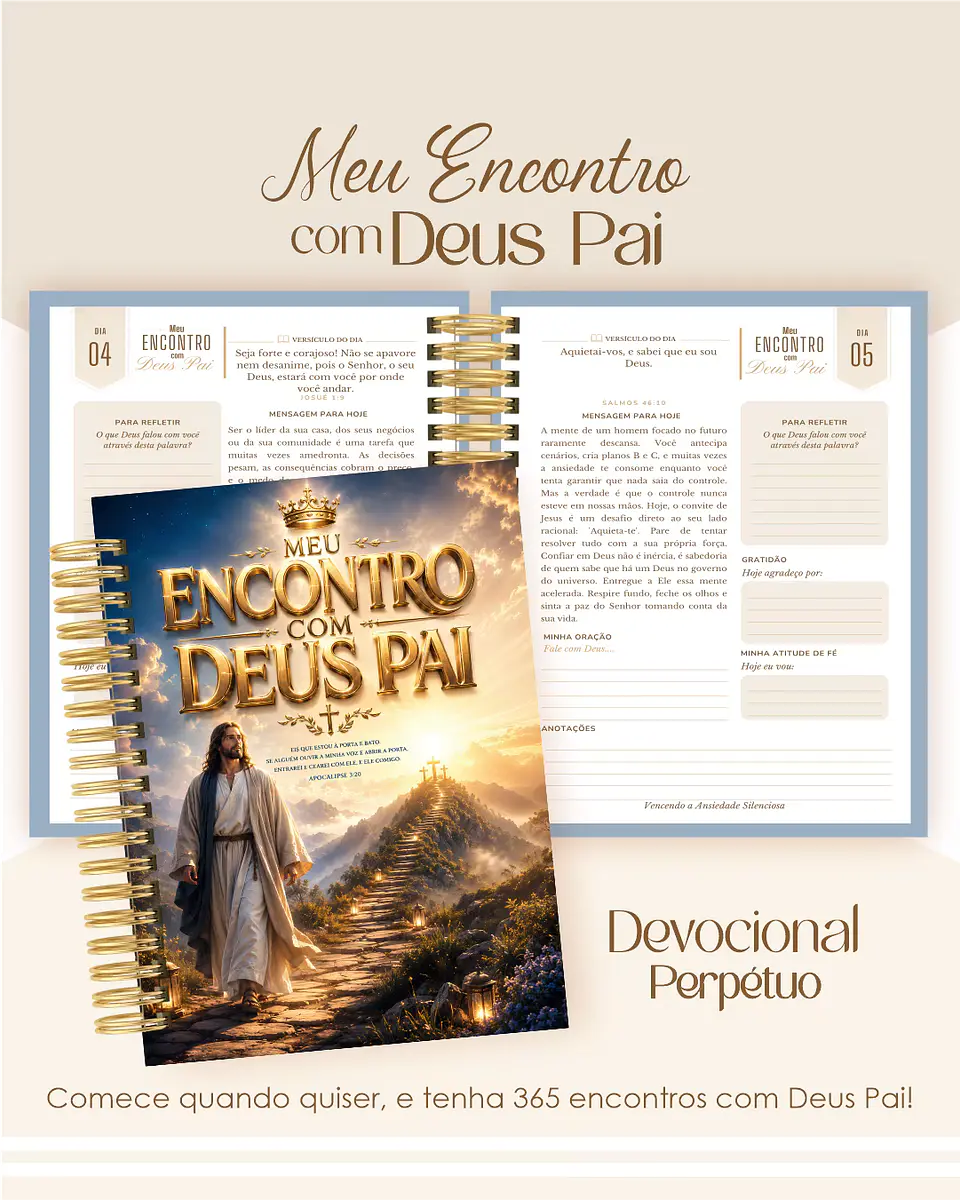 Combo com 18 Devocionais - Meu Encontro com Deus Pai 10