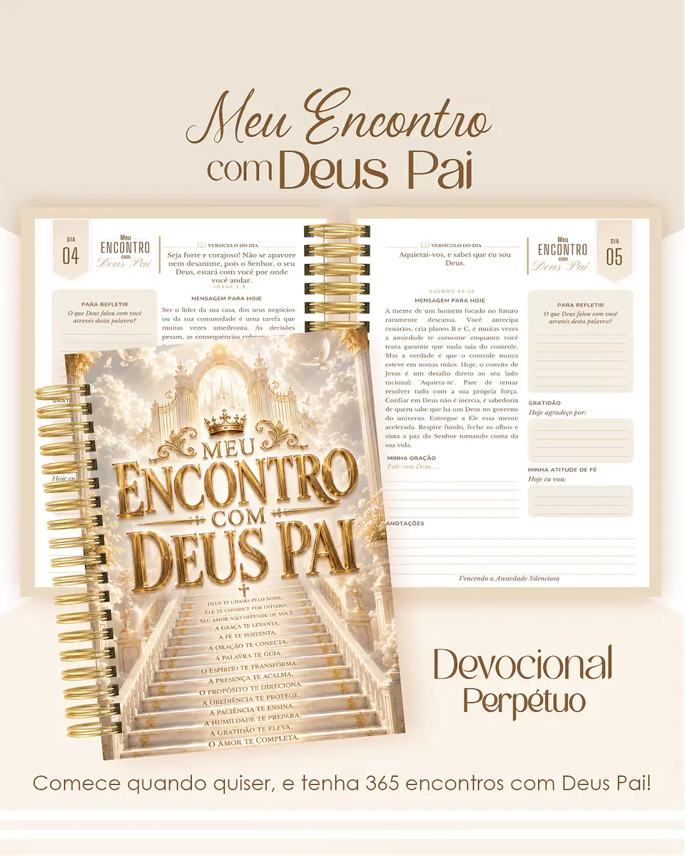 Combo com 18 Devocionais - Meu Encontro com Deus Pai 11