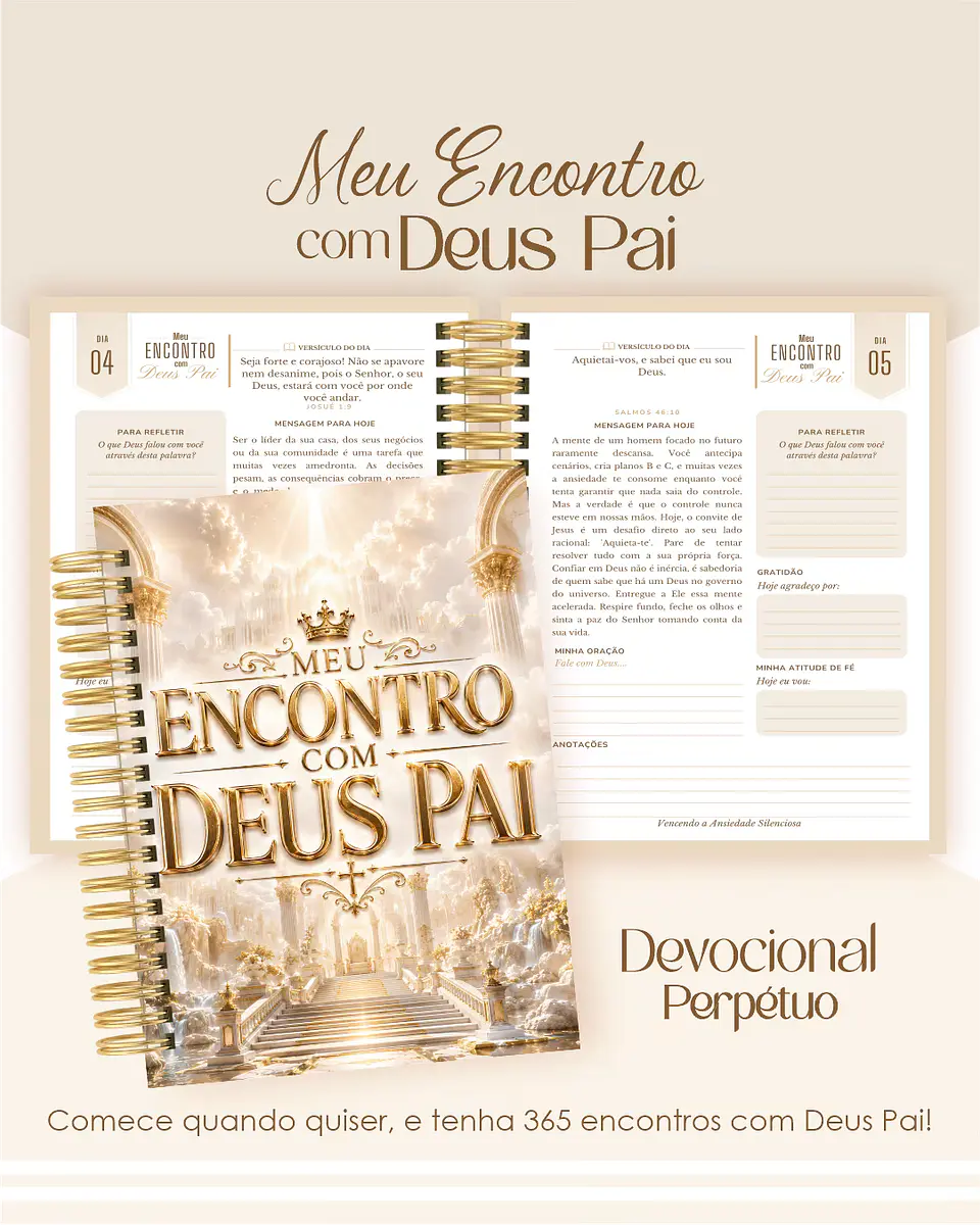 Combo com 18 Devocionais - Meu Encontro com Deus Pai 13