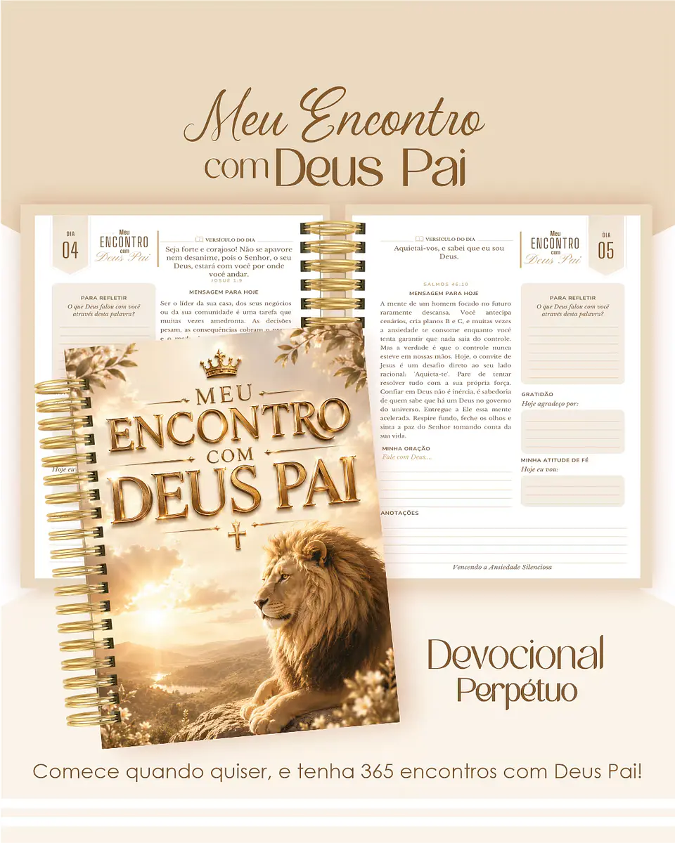 Combo com 18 Devocionais - Meu Encontro com Deus Pai 15