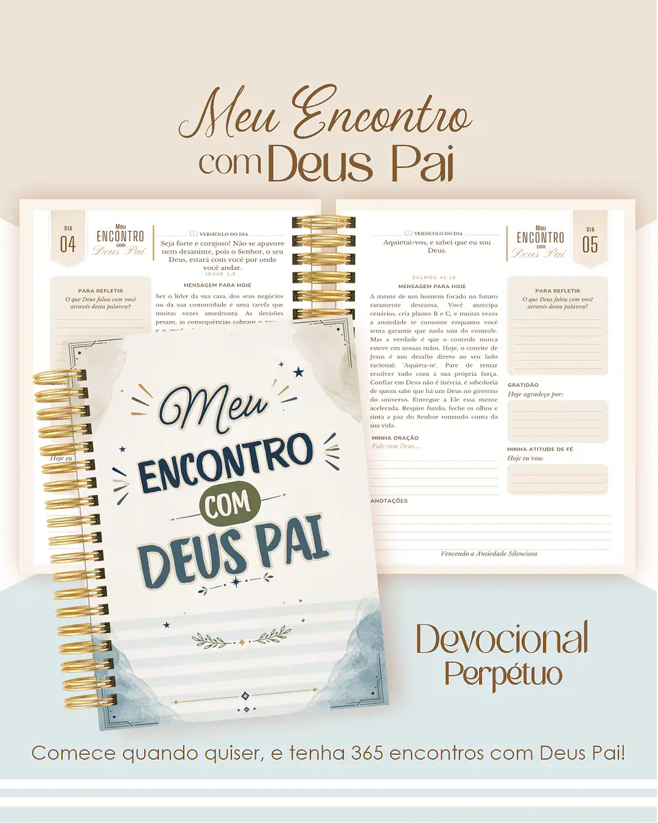 Combo com 18 Devocionais - Meu Encontro com Deus Pai 16