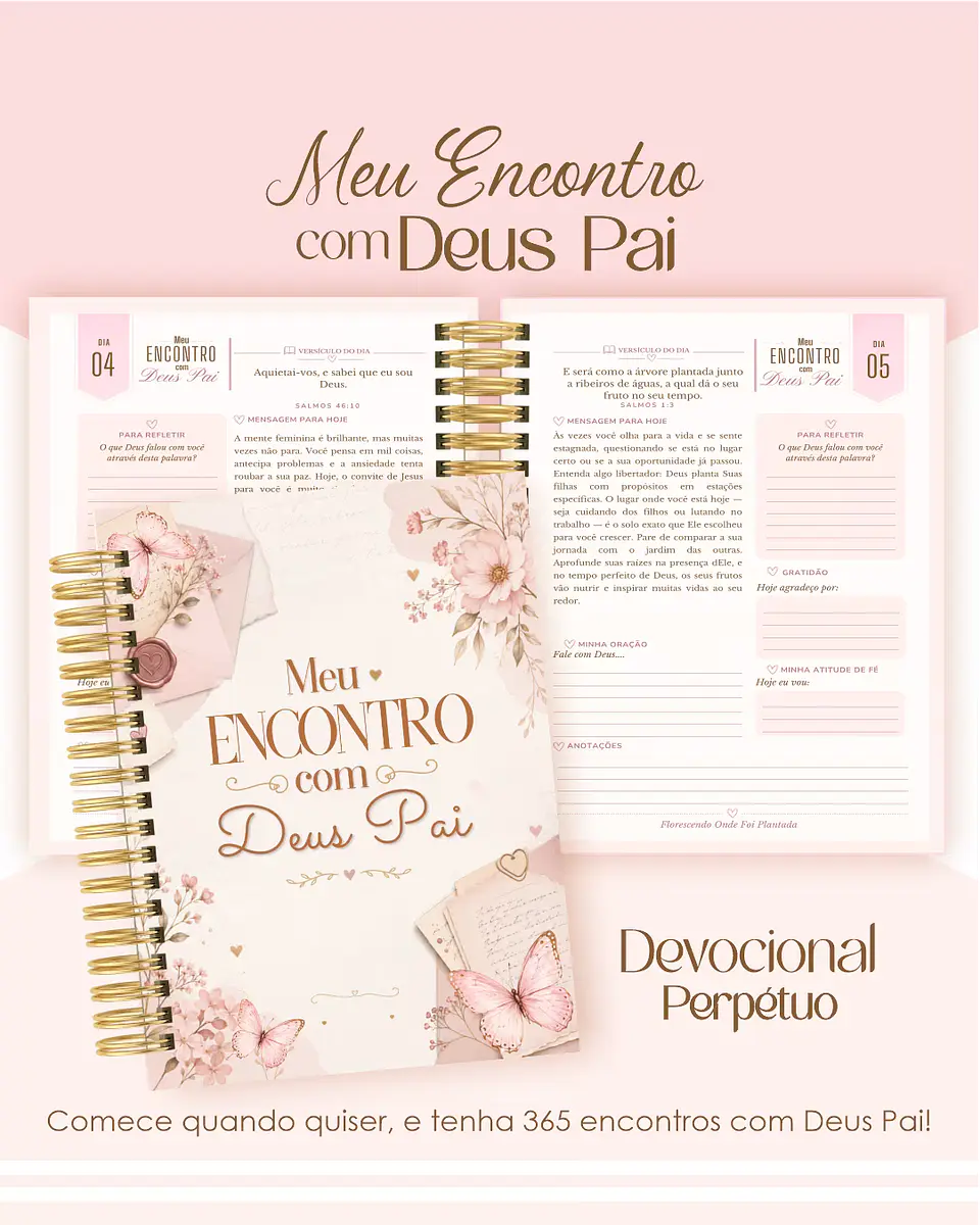 Combo com 18 Devocionais - Meu Encontro com Deus Pai 17
