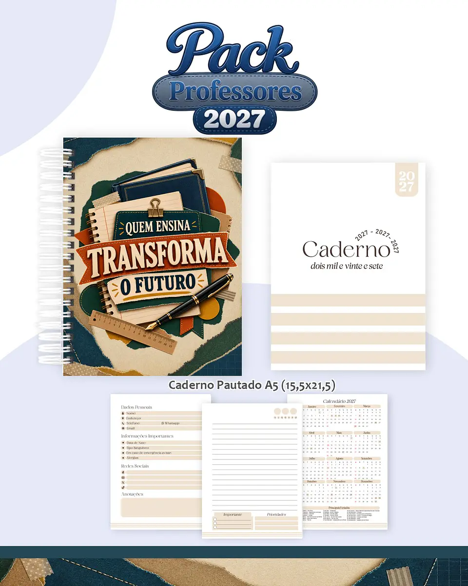 Pack Masculino - Dia dos Professores 4