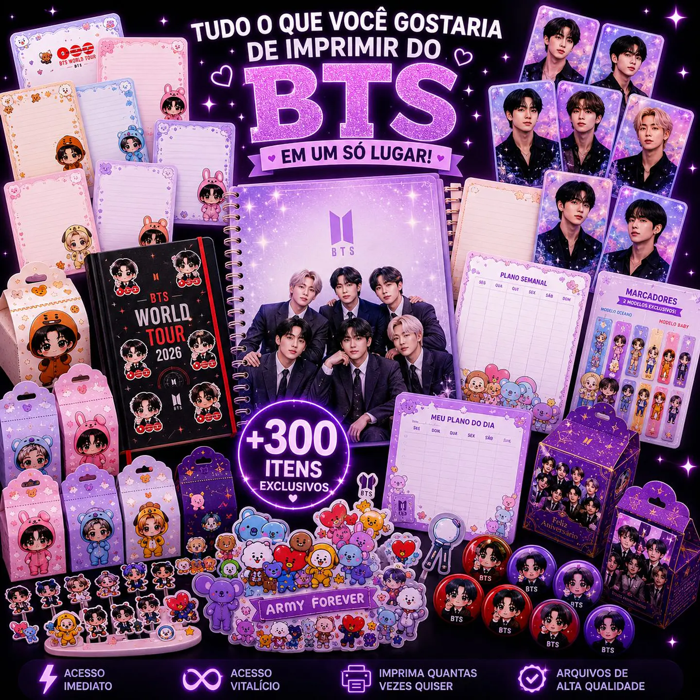 Coleção Completa BTS - +300 Arquivos 1