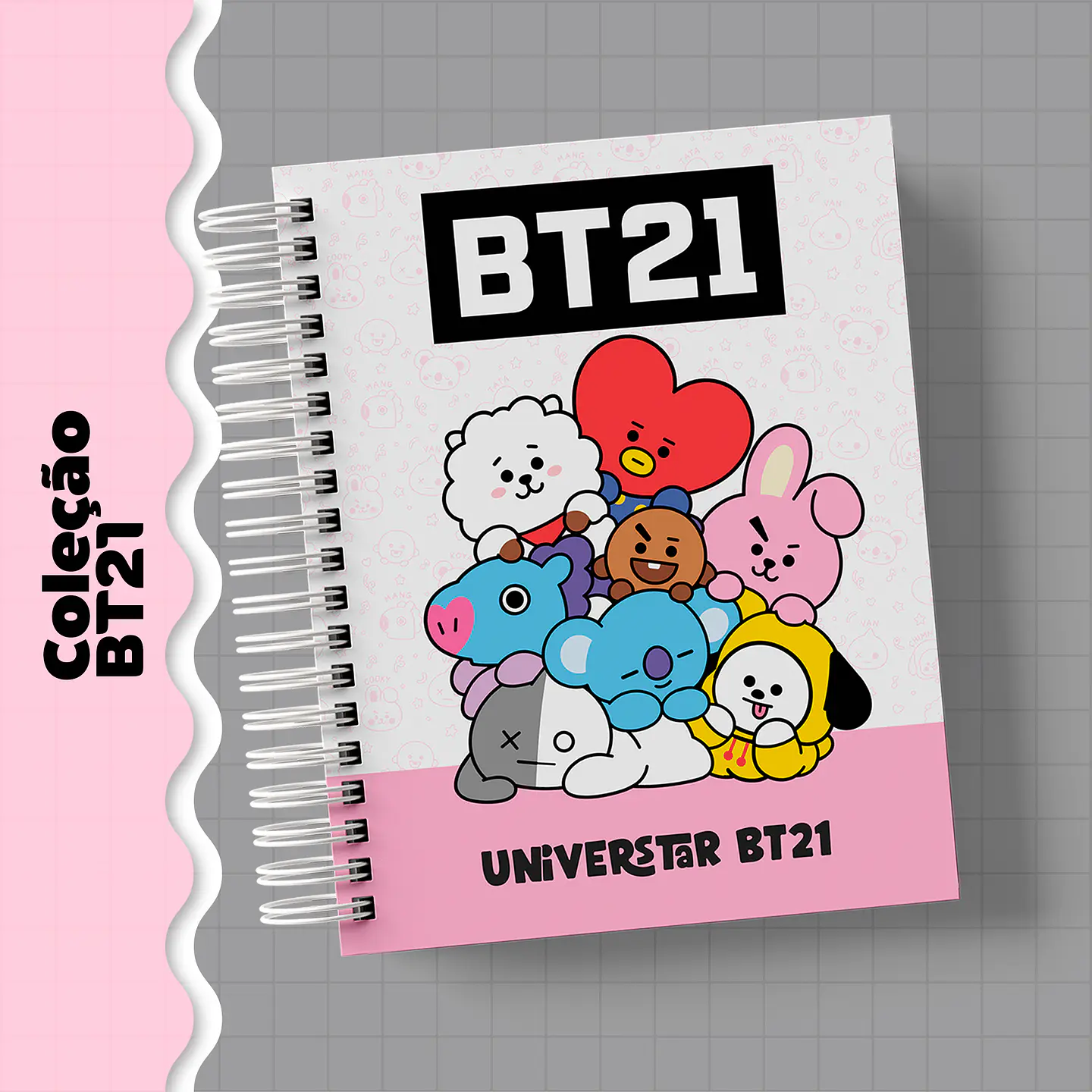 Mini Coleção Bt21 - Encadernação 6