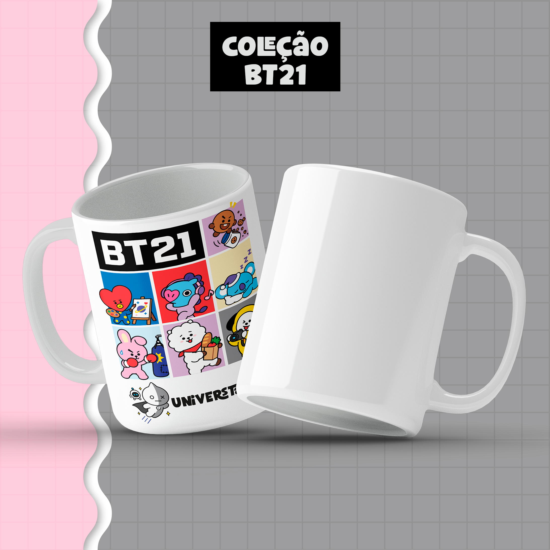 Mini Coleção Bt21 - Encadernação 7