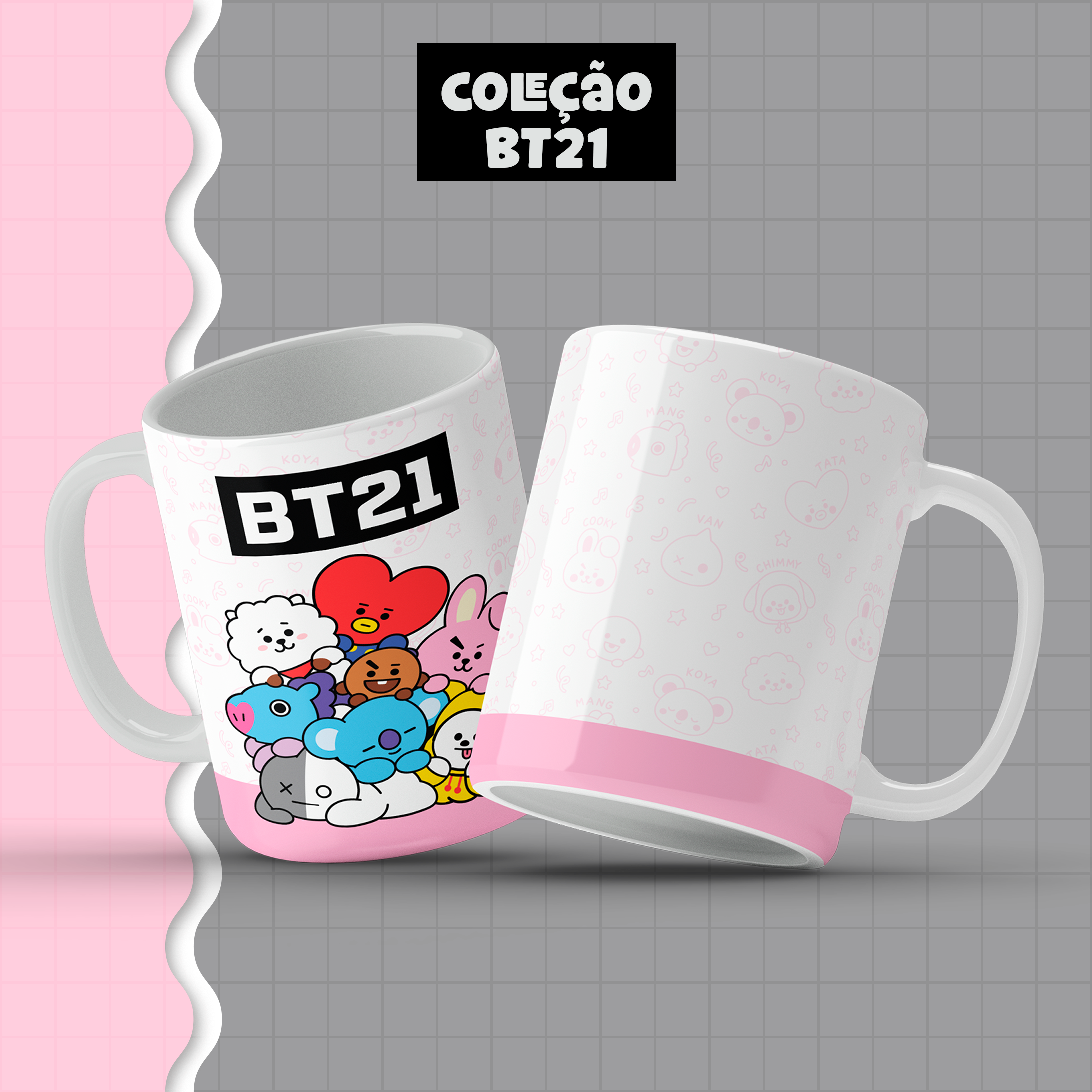 Mini Coleção Bt21 - Encadernação 8