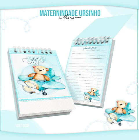 Maternidade Menino - Bloquinho