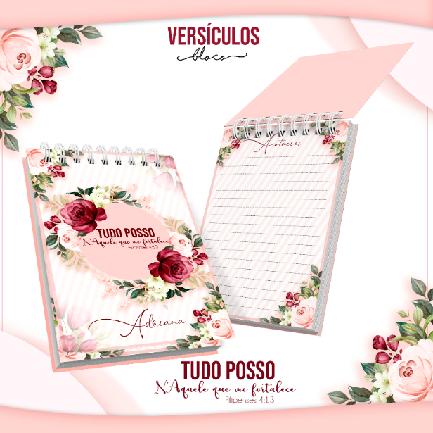 Versículos - Bloquinho 1