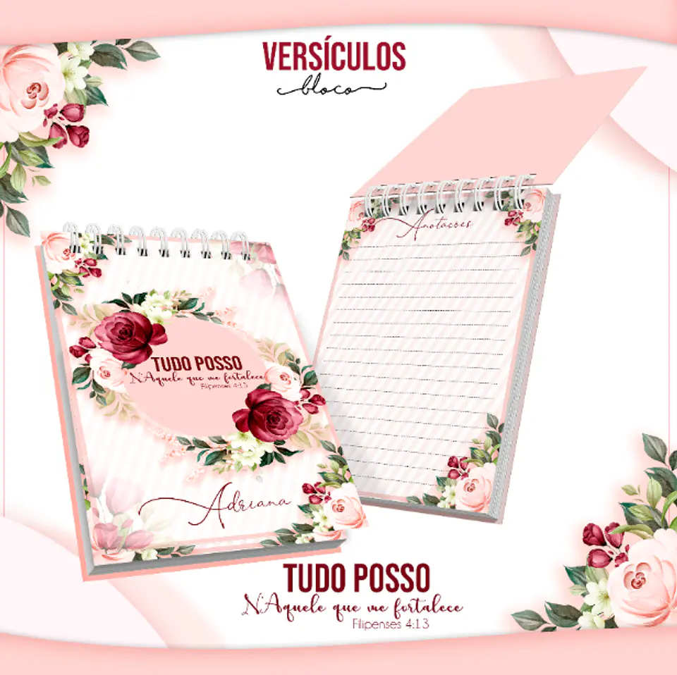 Versículos - Bloquinho 1