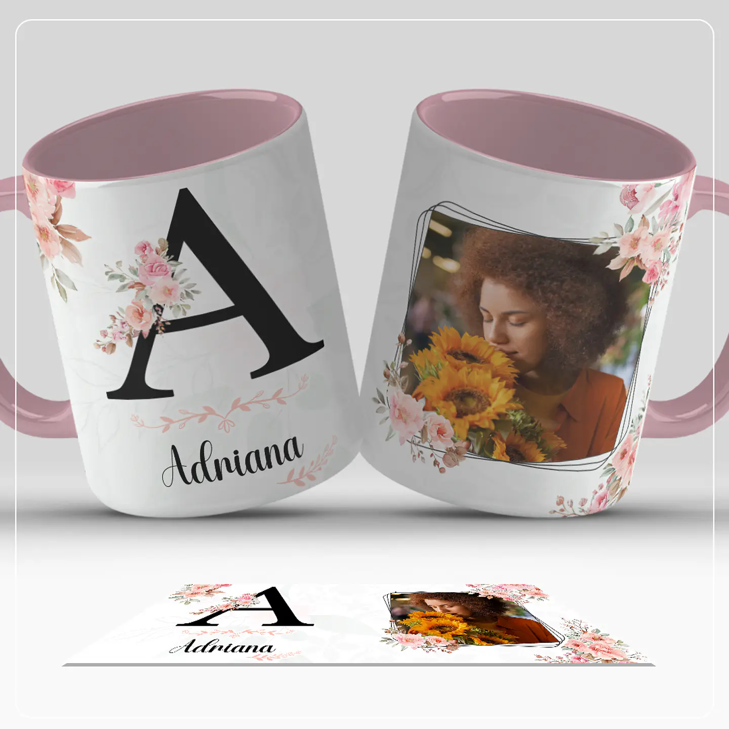 Alfabeto Feminino (Canecas) - Sublimação 1