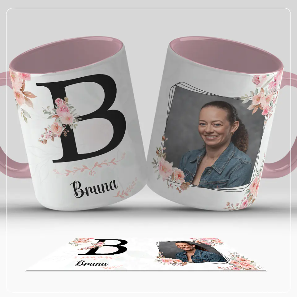 Alfabeto Feminino (Canecas) - Sublimação 2