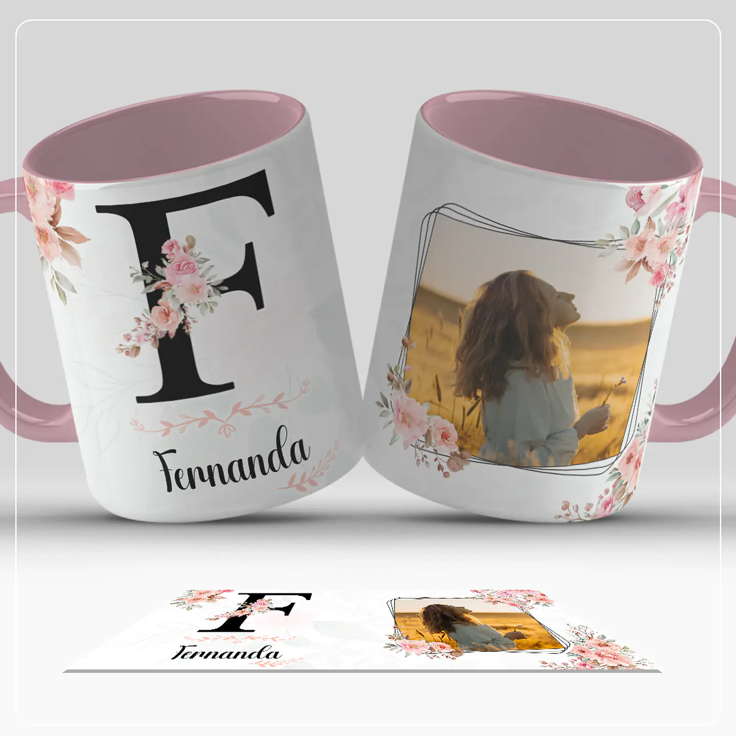 Alfabeto Feminino (Canecas) - Sublimação 6