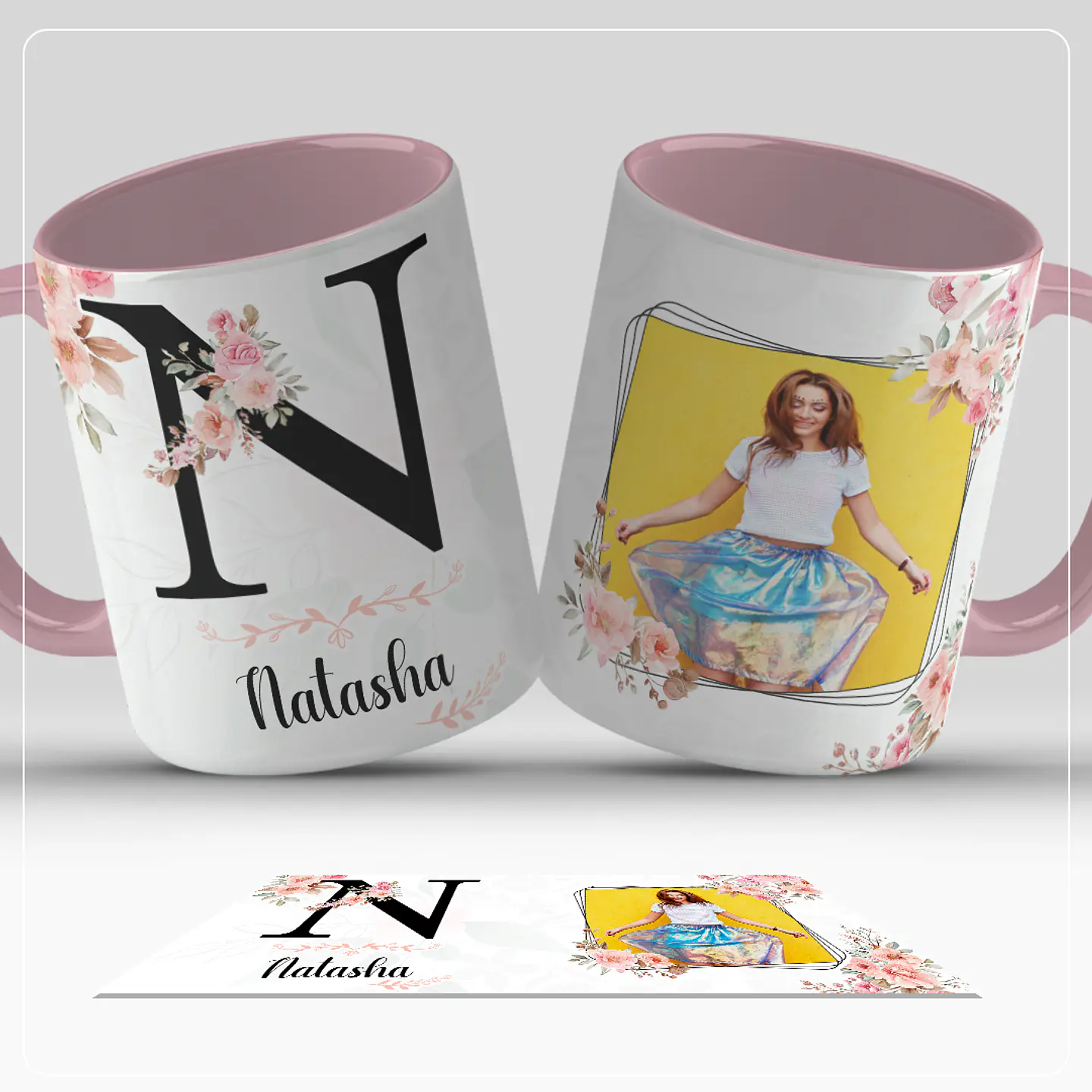 Alfabeto Feminino (Canecas) - Sublimação 14