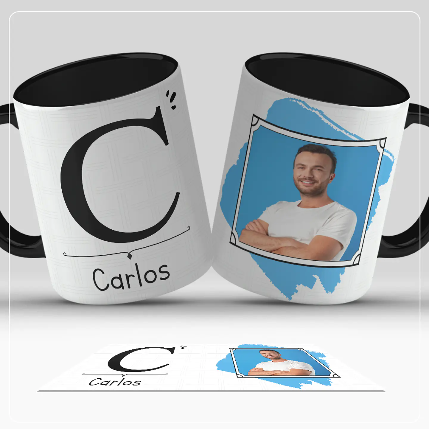 Alfabeto Masculino (Canecas) - Sublimação 3