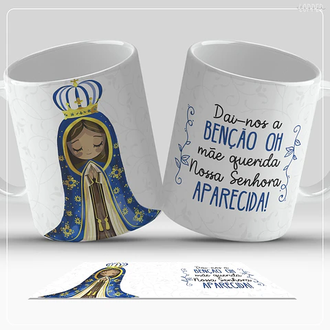 Caneca Nossa Senhora Aparecida - Sublimação