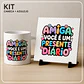 Amiga de Verdade (Caneca e Azulejo) - Sublimação - Thumbnail 4
