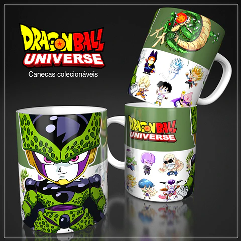Coleção Dragon Ball Universe - Sublimação