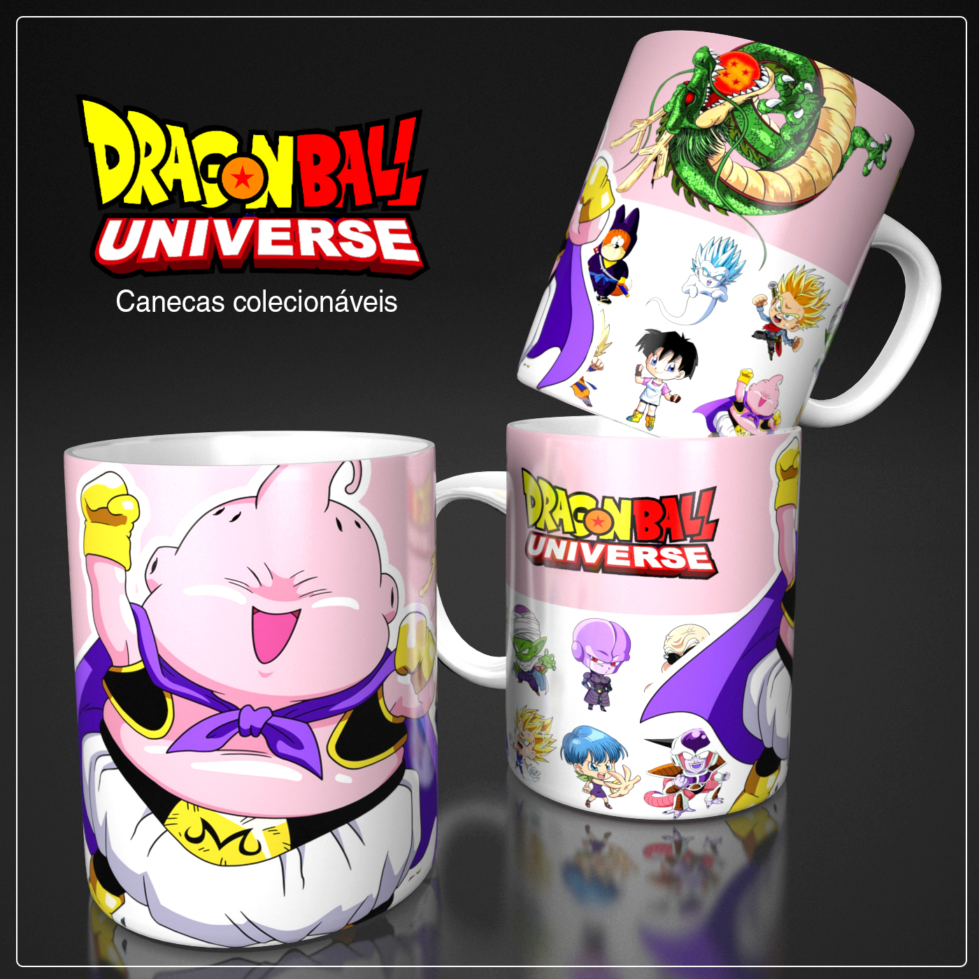Coleção Dragon Ball Universe - Sublimação 4