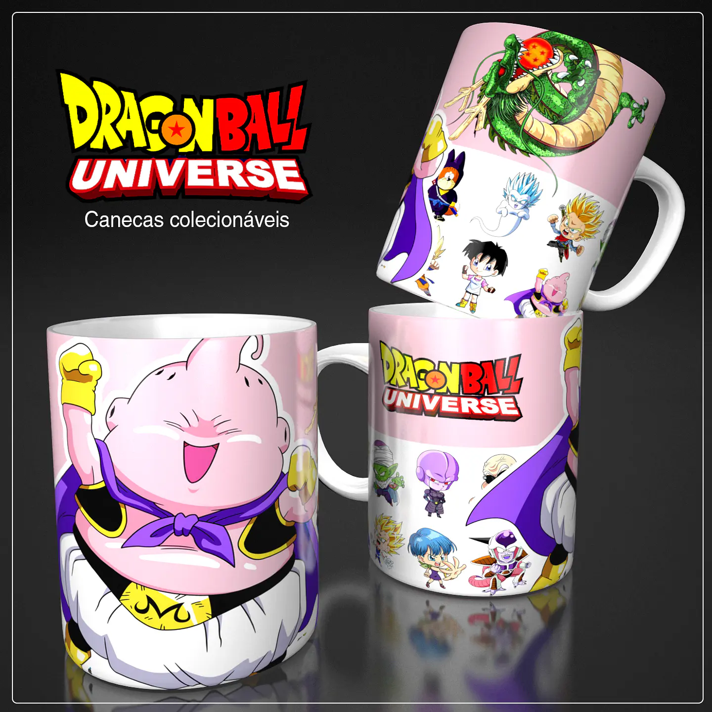 Coleção Dragon Ball Universe - Sublimação 4