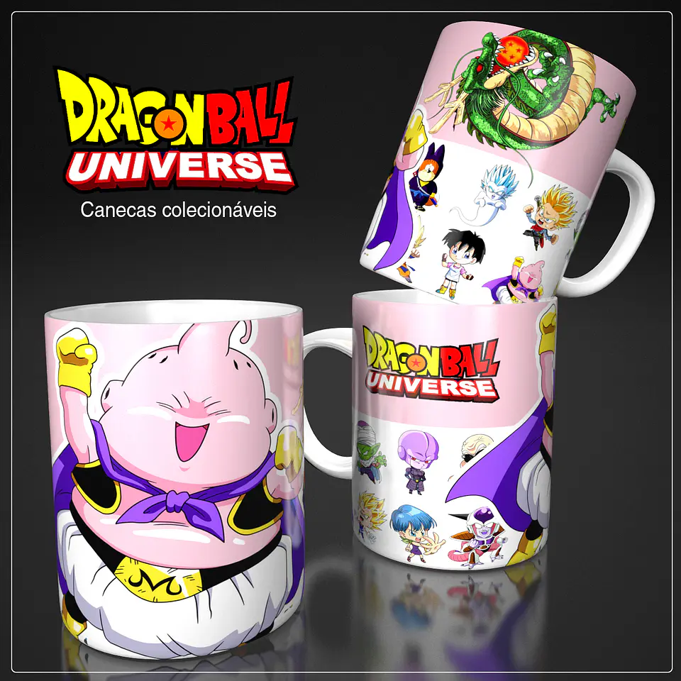 Coleção Dragon Ball Universe - Sublimação 4